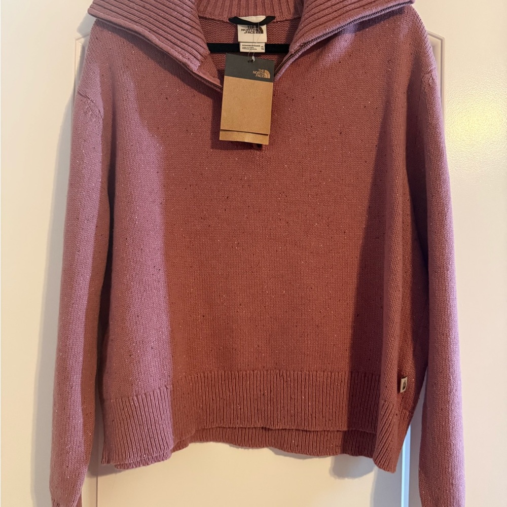 The North Face Women's Mauve Cowl Neck Sweater NWT